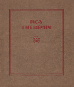 RCA Theremin Instruction Manual cover