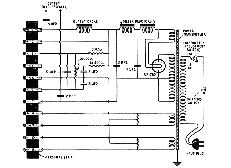 Radiola 60 SPU Schematic