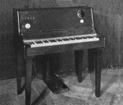 A keyboard theremin